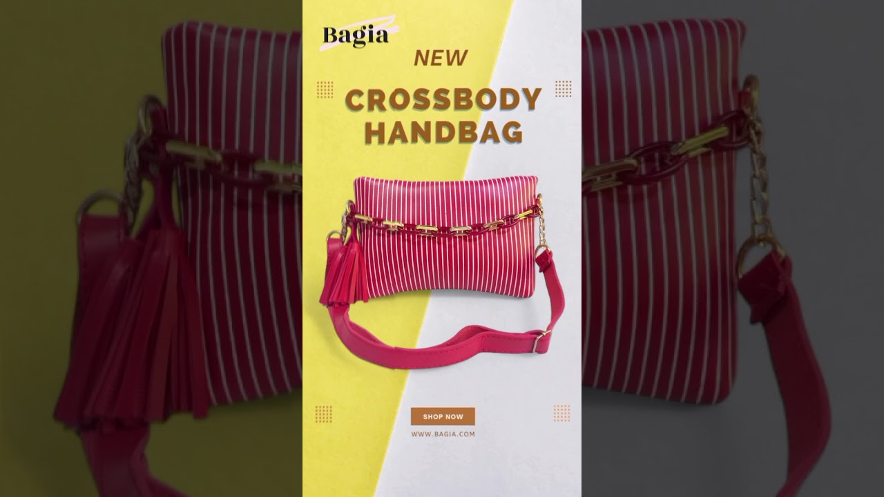 "Strut in Style: Unleash the Trend with Crossbody Bag!"   
