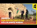 Şəhid Natiq Qasımovun sığındığ güllələnmiş Alban məbədindən ən son görüntü