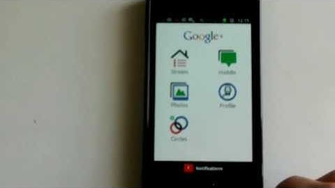 Google Plus Mobile Application