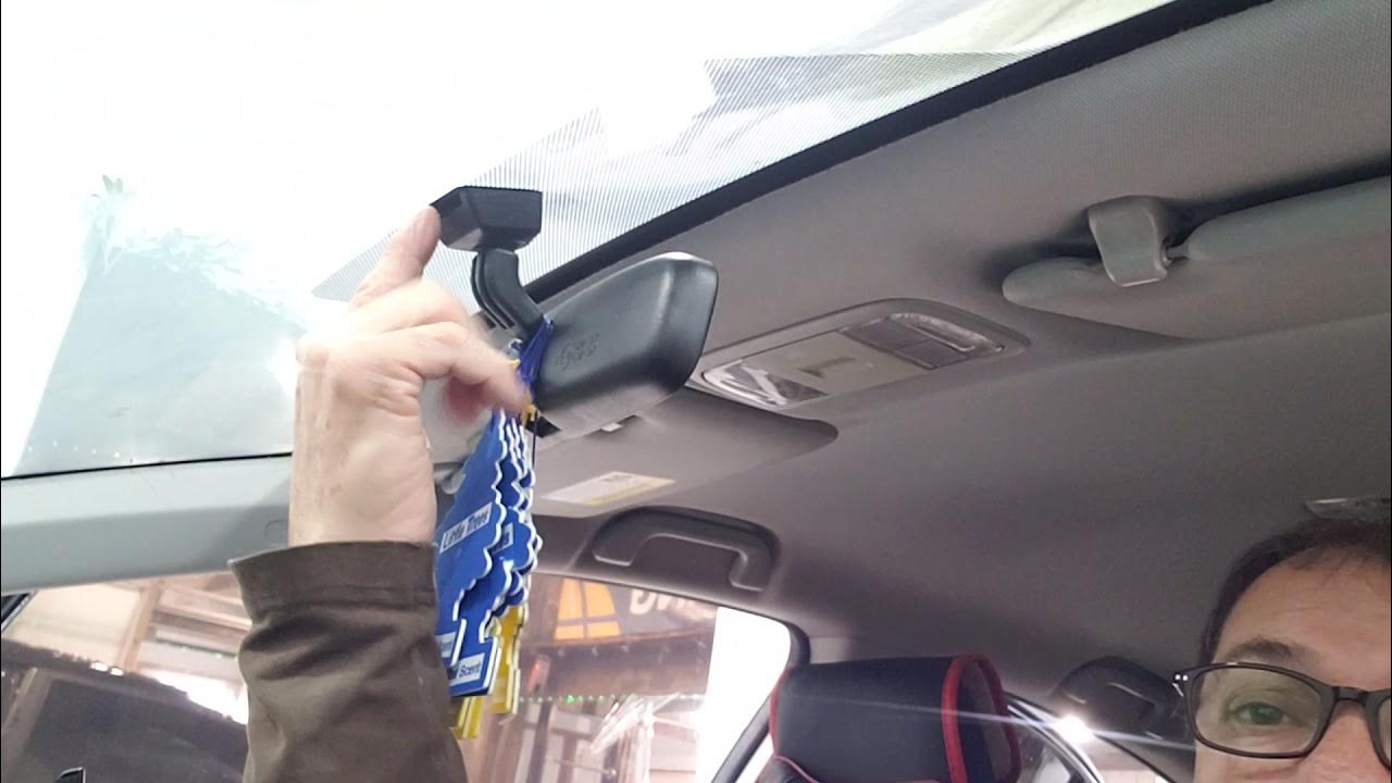 Honda civic 2015 rear view mirror removal - YouTube
