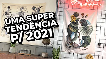 Como colocar uma bandeira na parede?