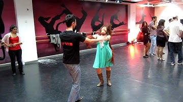 Zouk Lambada Israel & Studio B Tel-Aviv Level 3 With Yuval 24.02.2012