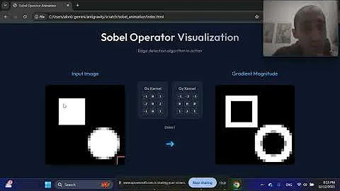 Computer Vision and Image Processing   Sobel Operator for Edge detection