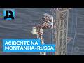 Oito pessoas ficam presas durante subida de montanha-russa nos EUA