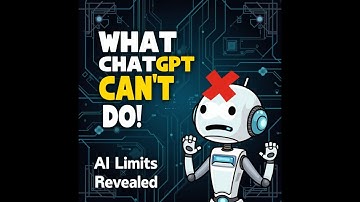 What ChatGPT Can’t Do : Explained!