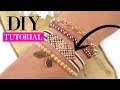 How to make a woven beadloom bracelet with Miyuki Beads?