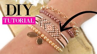 Create Your Own DIY Miyuki Glass Bead Bracelet Kit - Woven Net Pattern —  Beadaholique