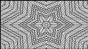 MOUSE Performance enhancer - Version 13. Star pattern mouse vision tester