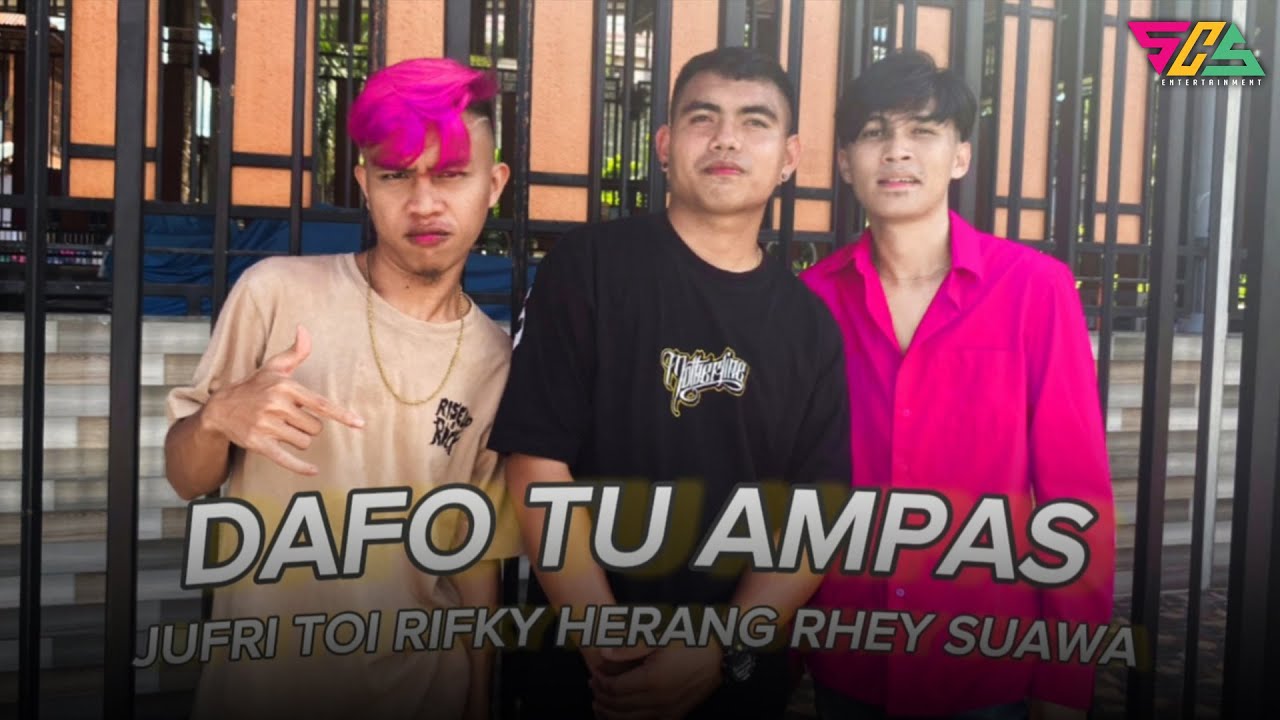 DAFO TU AMPAS - Jufri Toi (feat) Rifky Herang x Rhey Suawa (Official Music Video) adlı videoyu YouTube'da izle DAFO TU AMPAS - Jufri Toi (feat) Rifky Herang x Rhey Suawa (Official Music Video) adlı videoyu YouTube'da izle