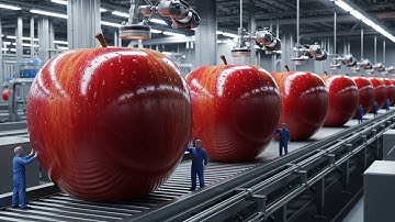 Inside a Modern Apple Juice Factory in the USA | From Orchard Harvest to Bottled Perfection