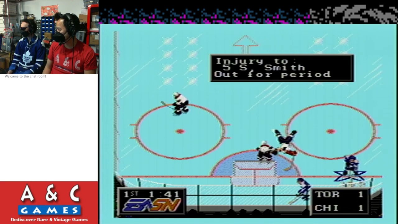 NHLPA Hockey '93 Sega Genesis - Go Leafs Go Special with DTysonator and Gar
