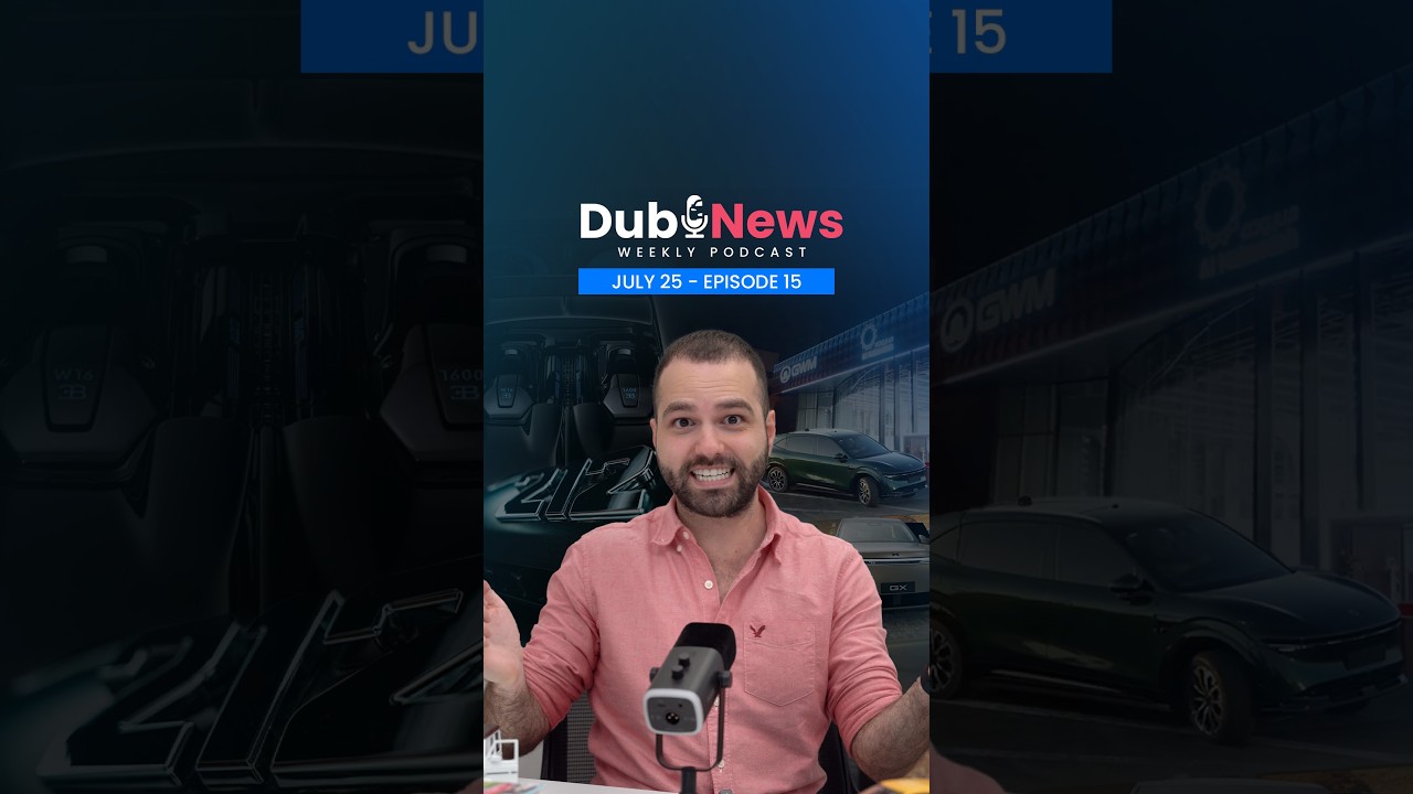 DubiNews Podcast - Weekly Car News!