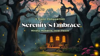 Serenity's Embrace🎹 3 Piano Composition [Mindful Moments, Inner Peace] #sleepmusic #relaxingmusic