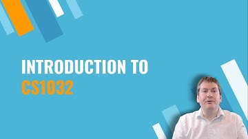 CS1032: Introduction & Syllabus (Summer 2022)