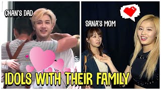 Kpop Idols With Their Family Moments