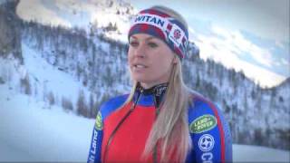 Chemmy Alcott hits top form.