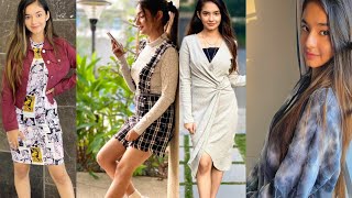 Anushka sen new videos of tiktok Today's new videos of tiktok