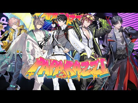 新人Vtuber男團首次曝光 PAPARAZZI夜總會成員介紹
