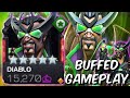 BUFFED Diablo First Look Gameplay - From DUD TO GOD!?! A LOT Better!! - Marvel Contest of Champions