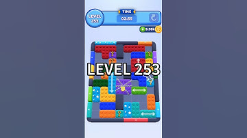 Color Block Jam 253.  #gaming #gamewalkthrough #gametips