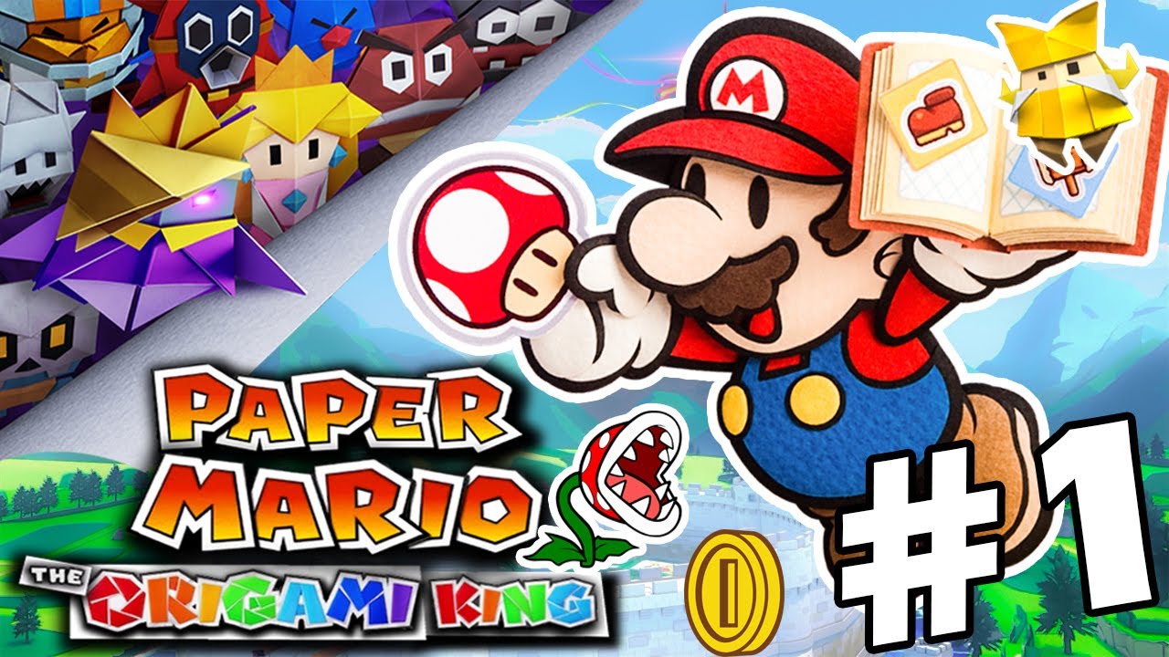 Paper Mario: The Origami King Gameplay Walkthrough Part 1 - Nintendo ...
