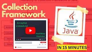 Java Collections Framework in 15 minute | Core Advance Java | with Coding Example | Mosk Asked