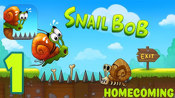 Snail Bob 1 - Homecoming  - Gameplay Walkthrough Part #1
