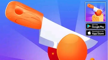 Knife Slicer Gameplay (Android,IOS)