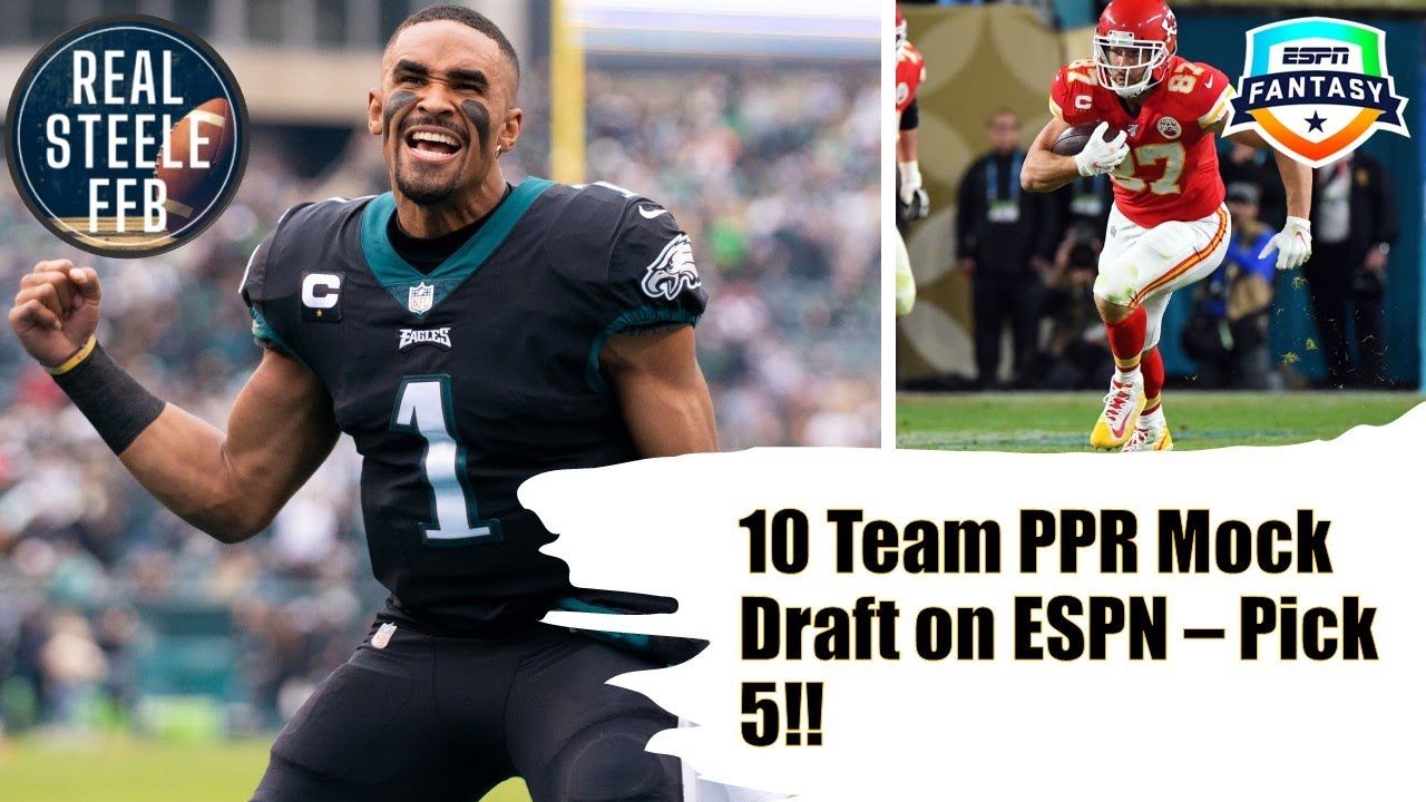 10 team 5 ppr mock draft