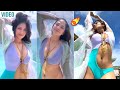 Malavika Mohanan STUNNING LOOKS In Swim Suit in Maldives | Malavika Mohanan Super H0T Video | FL