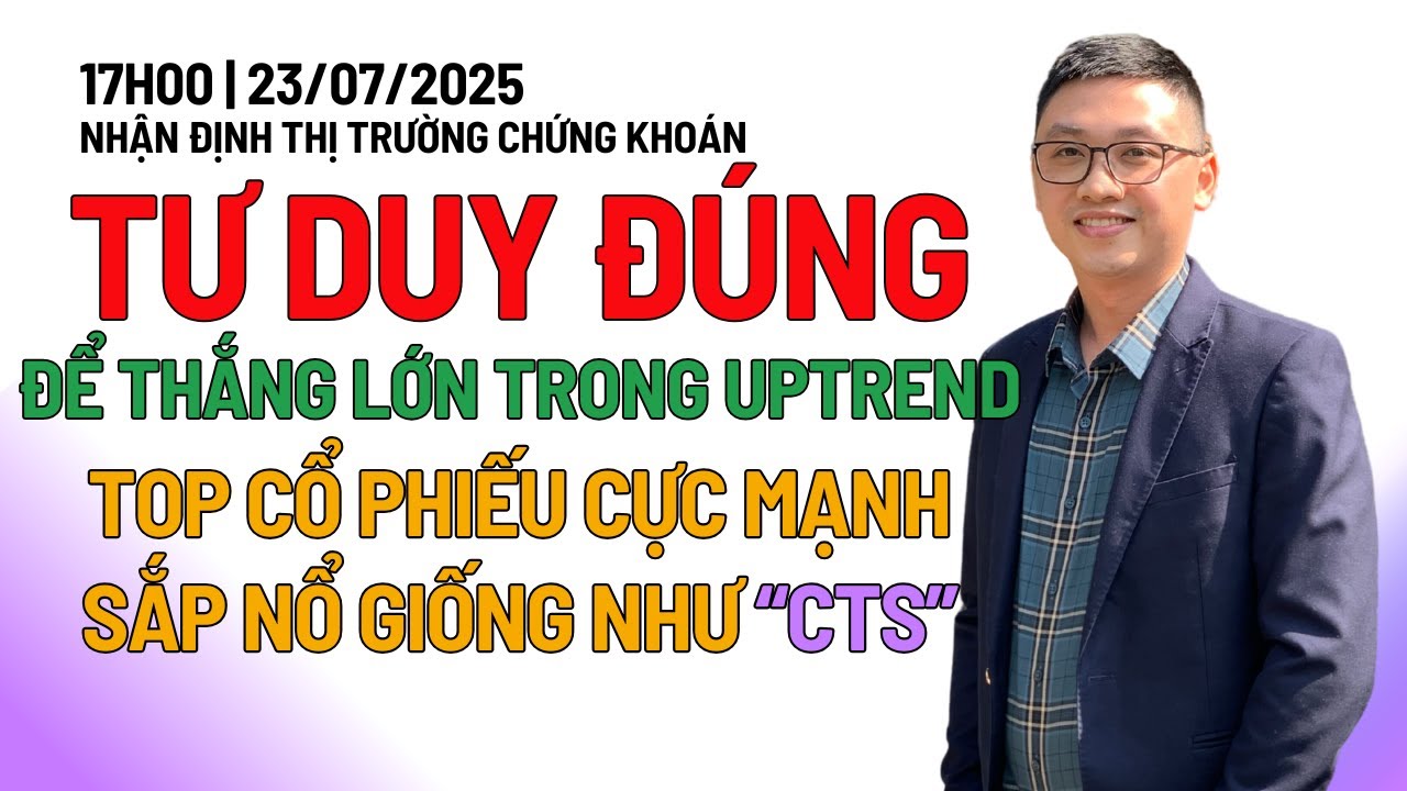 Chứng khoán hôm nay | Nhận định thị trường: VNINDEX TĂNG MẠNH, TOP CỔ PHIẾU SẮP NỔ