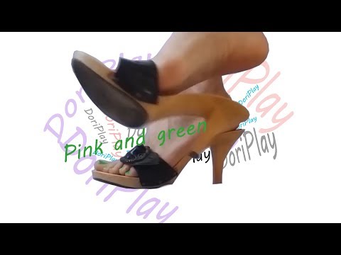 Pink and green