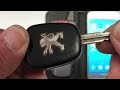 PEUGEOT PARTNER 2007 Ersatzschlüssel / remote key programming / Xhorse mini key tool + Super remote