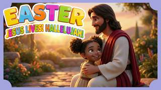 🙏 Easter: Jesus is Alive, Hallelujah! Little Kingdom Kids | Fun Christian Kids Songs
