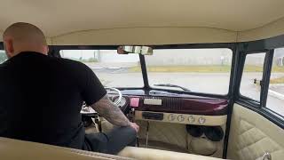 Custom Volkswagen 13-Window Bus Start-Up & Driving Video