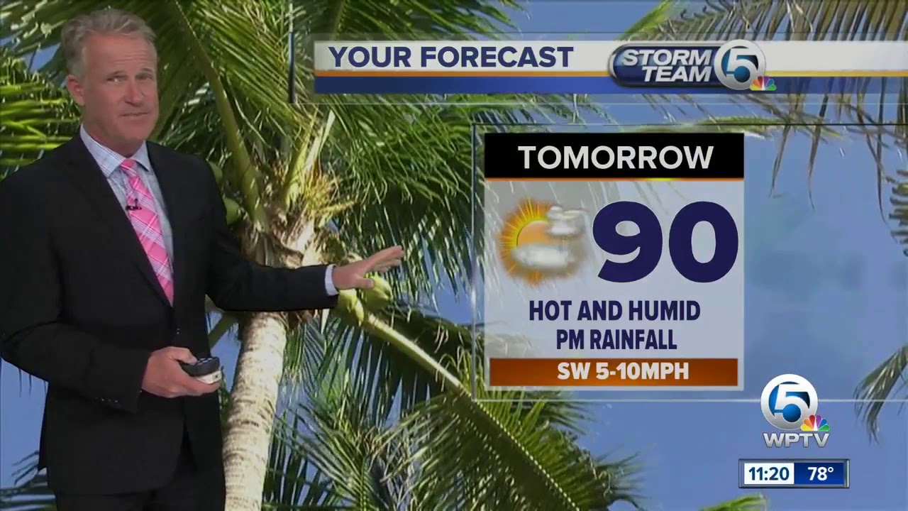 west palm beach airport car rental Latest Weather Forecast 11 p.m. Wednesday