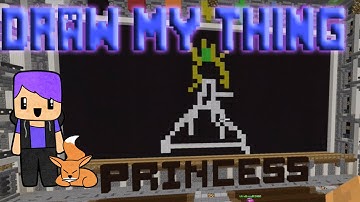 Draw My Thing! | Minecraft Mini Games | With MsDebbie