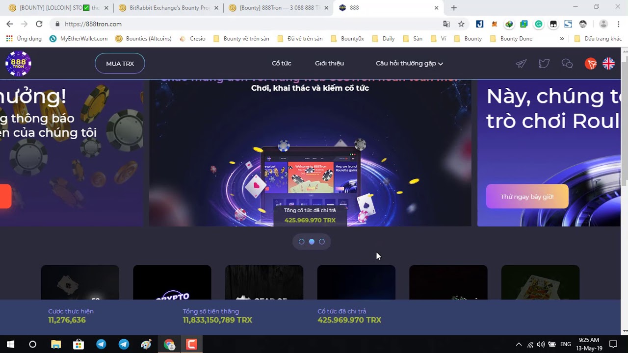 Review về dự án 888Tron