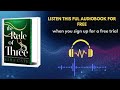 The Rule of Three Audiobook by Sara Cate | Spicy Romance Story