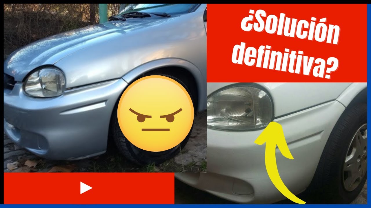 Paragolpes del Corsa caído o vencido #Chevrolet #Corsa