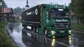 ETS2 Realistic Driving | Mercedes Actros MP3 440 OM501 Sound Pack by Max2712 | ETS2 1.58