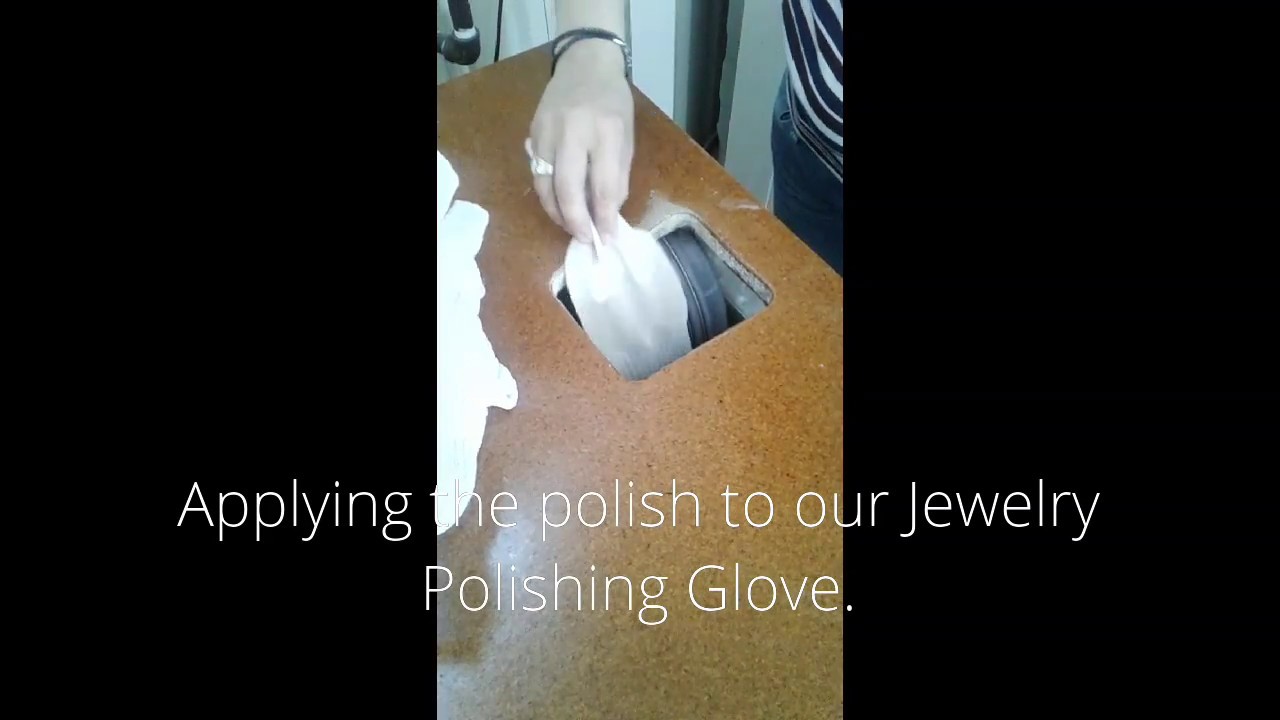 Applying the treatment to our Jewelry Polishing Gloves. YouTube