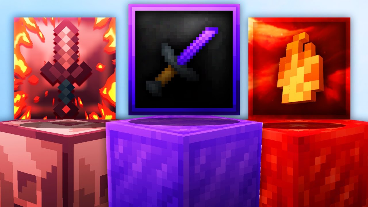 The 3 New BEST 16x Bedwars/PvP Texture Packs - FPS Boost (1.8.9) - YouTube