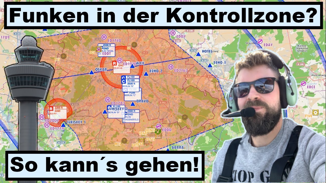 Funken in der Kontrollzone? So kann‘s gehen! | CTR | Düsseldorf | TOP GANS Piloten