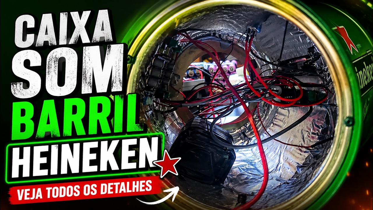 Heineken Keg Speaker Box, See the Details - YouTube
