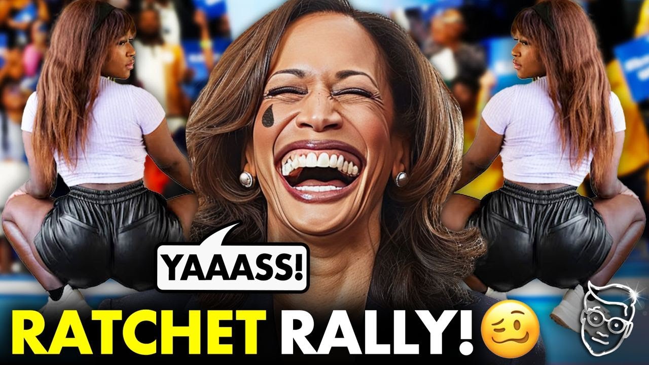 Rachet Chicks Twerk Onstage as Kamala Busts Out FAKE Accent For Black Crowd at Campaign CRINGE-Fest