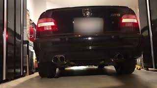 2003 M5 Rogue Engineering + Dinan Muffler