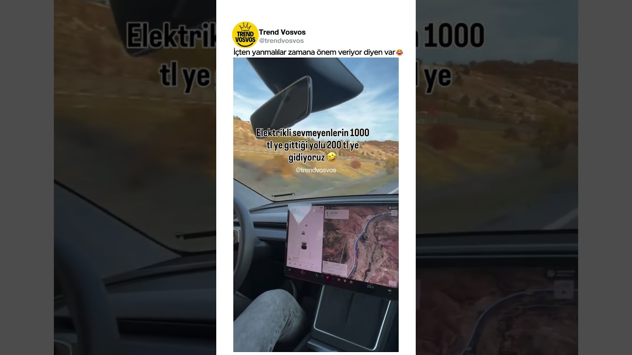 İçten yanmalılar zamana önem veriyor diyen var😂