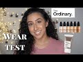 Worth The HYPE?!? Wear Test Review | The Ordinary Foundation, Primer and Flawless Brush
