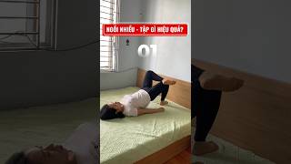 GIẢM ĐAU LƯNG CẤP TÍNH ✅ #shortvideo #youtubeshorts #daulung #backpain #yogatrilieu #yogatips